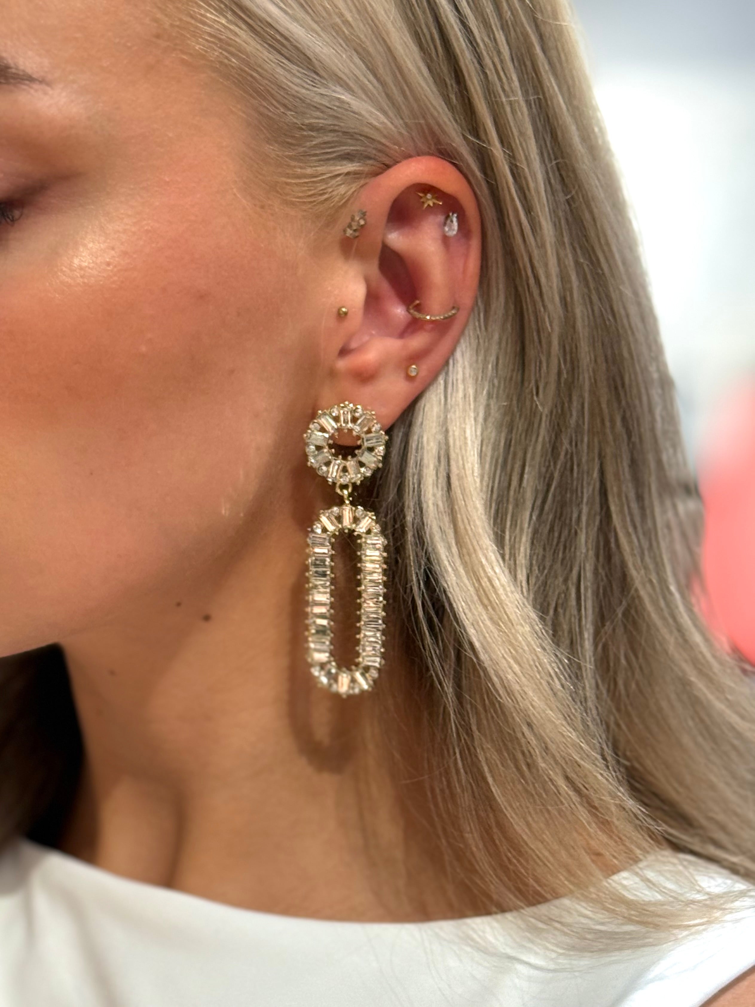 PCMARISOL Earrings - Gold Colour